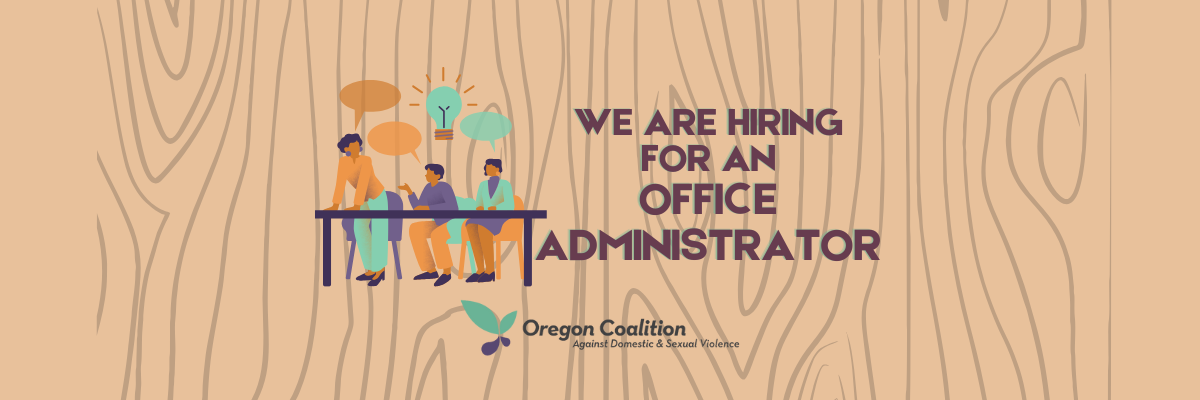 We are hiring for an office administrator